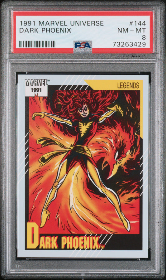 Dark Phoenix #144 - Impel 1991 Marvel Universe - PSA 8