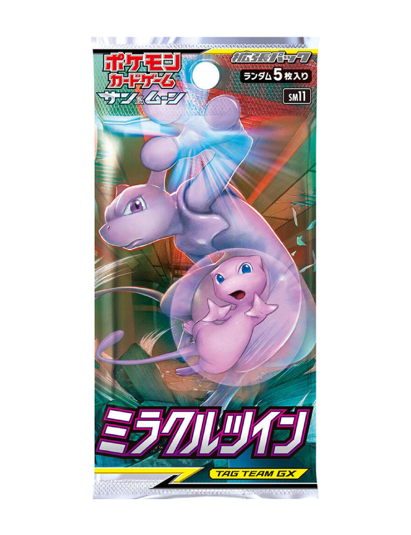 Japanese Pokemon - Sun & Moon - Miracle Twins Booster Pack