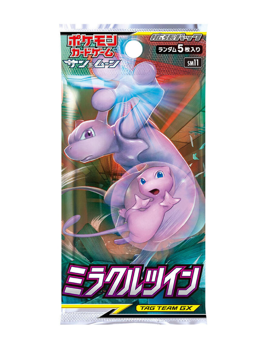 Japanese Pokemon - Sun & Moon - Miracle Twins Booster Pack