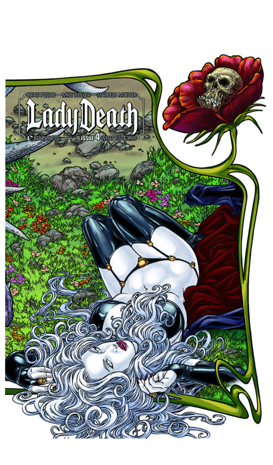 Lady Death - Boundless #4 - Wrap - Signed