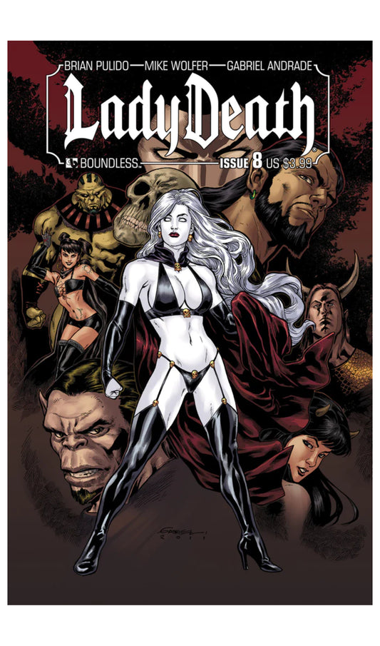 Lady Death - Boundless #8 - Signed